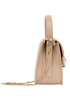 Penelope, &pound;550, Handbags, Beige, Leather, Side view